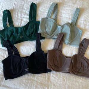 Set Active Contour Sports Bra Lot